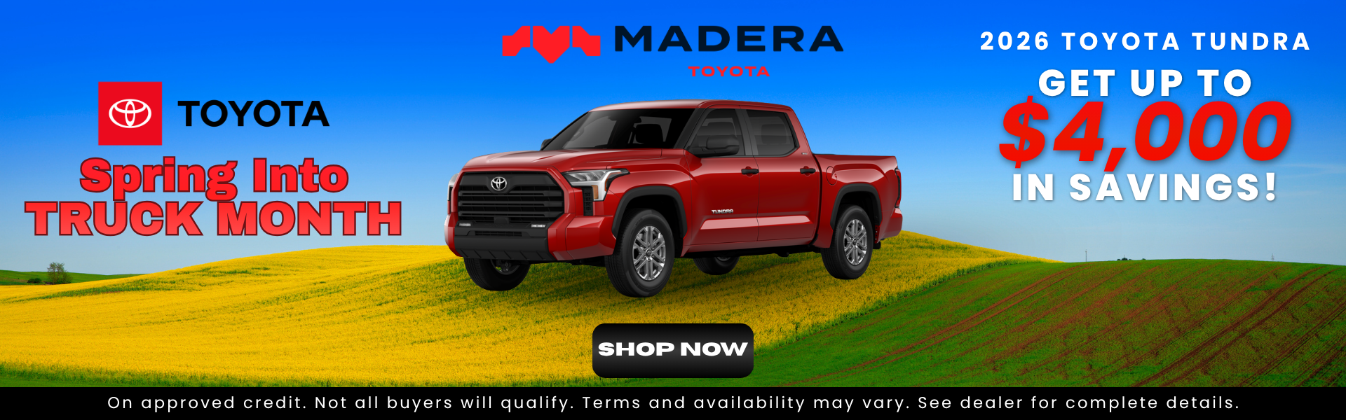 2026 TOYOTA TUNDRA
