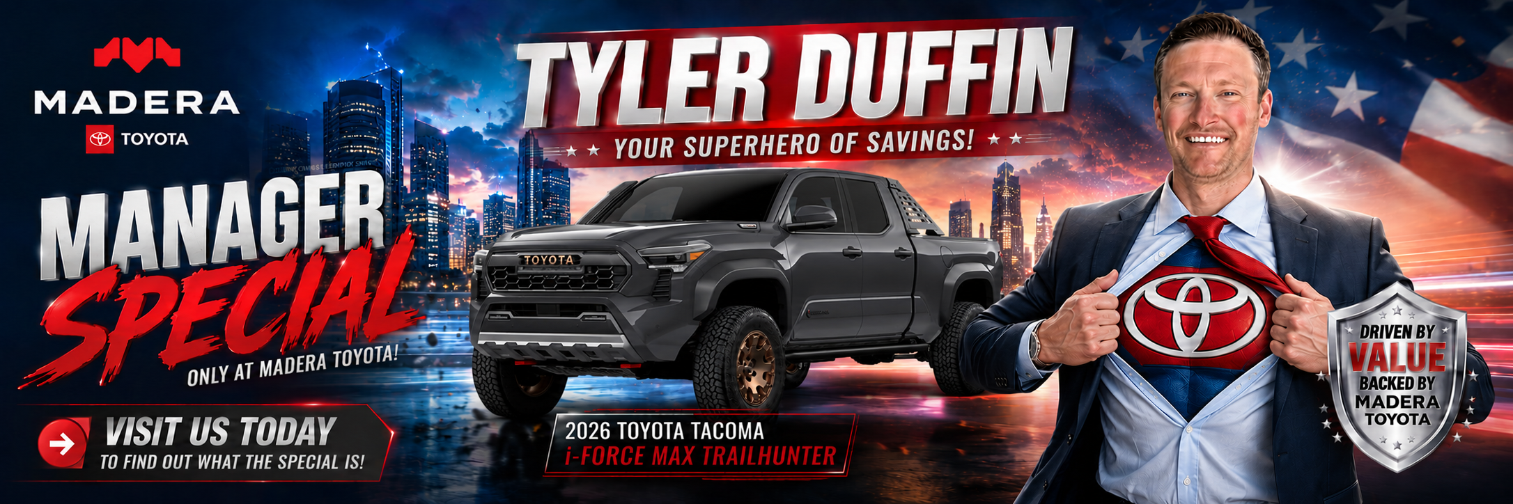 Madera Toyota Manager Specials