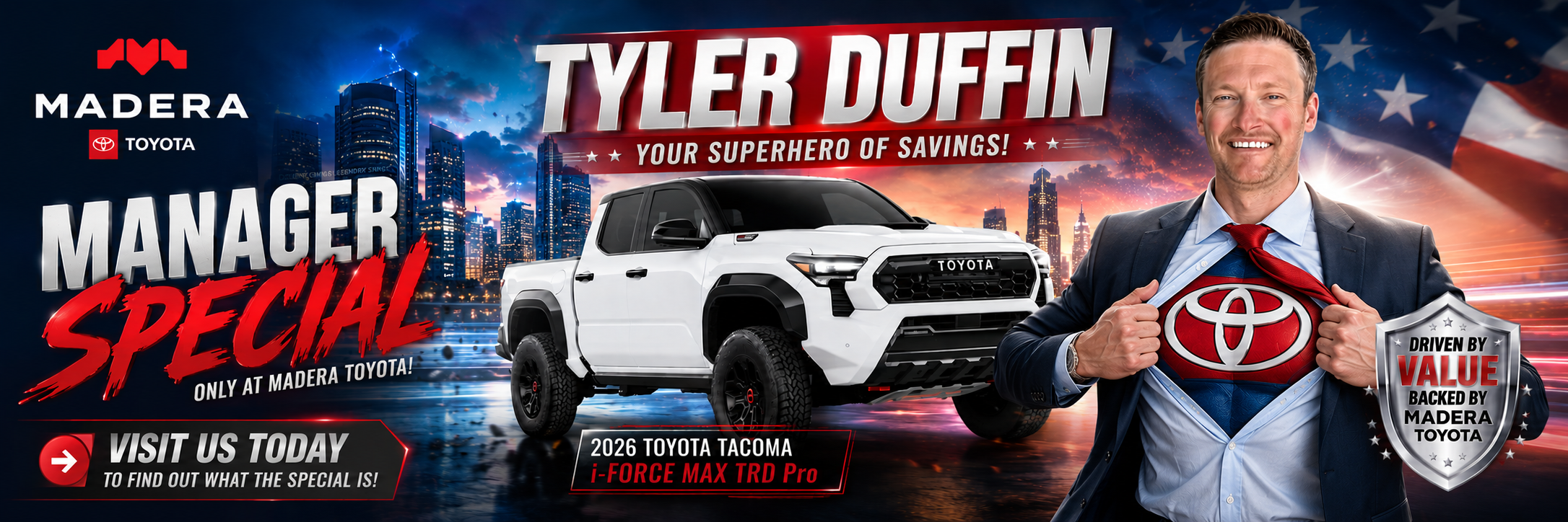 Madera Toyota Manager Specials