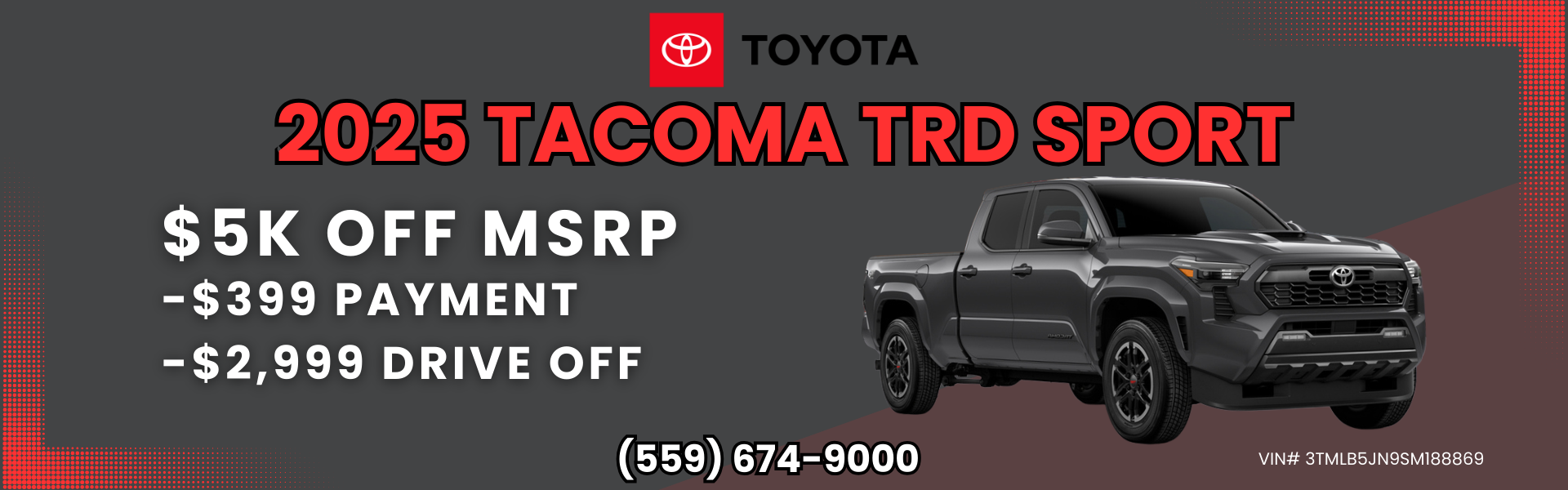 2025 Tacoma Sport