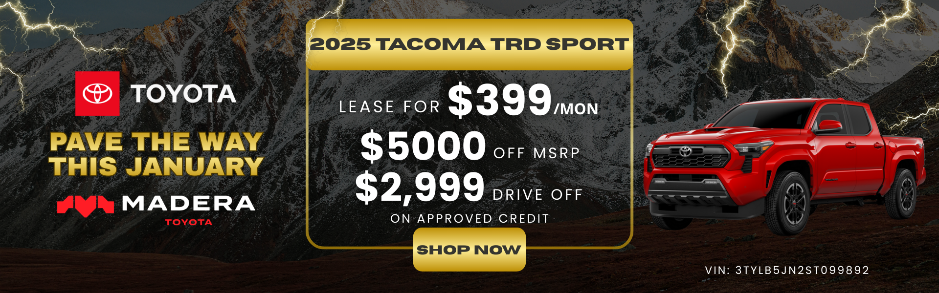 2025 Tacoma TRD sport