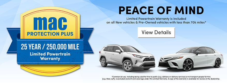 MAC Protection Plus Limited Powertrain Warranty